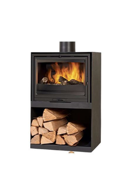 Poêle à bois CANADIEN - Godin - Réf 310103 - 9 kW - 100% fonte